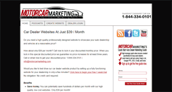Desktop Screenshot of motorcarmarketing.com